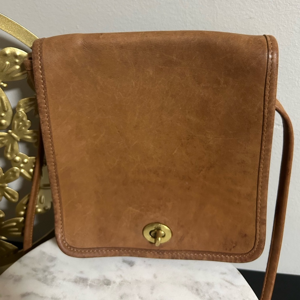 Coach Compact Pouch Crossbody Bag Vintage 1980’s